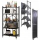 Topeshop REGAŁ FS005 garden tool storage rack Freestanding Galvanized steel