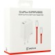OnePlus SUPERVOOC Charger Ports USB-A and USB-C + USB-C cable 120 W White