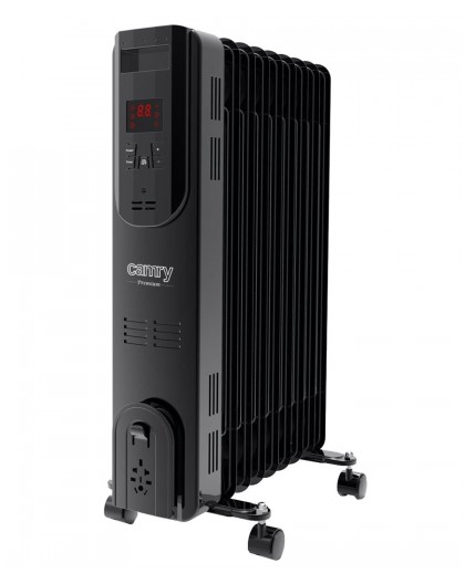Electric oil heater with remote control CAMRY CR 7810 9 ribs black