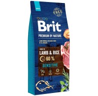 BRIT Premium by Nature Sensitive Lamb with rice - dry dog food - 15 kg