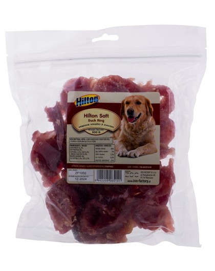 HILTON Pehmead partide rõngad - Koera maius - 500 g