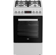 Beko FSE52323DWD cooker Freestanding cooker Electric Gas White