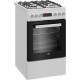 Beko FSE52323DWD cooker Freestanding cooker Electric Gas White
