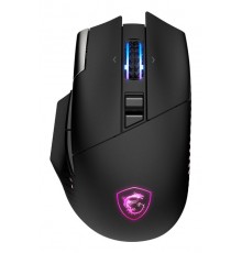 MSI S12-4301370-CLA mouse Gaming Right-hand RF Wireless + Bluetooth + USB Type-A Optical 26000 DPI