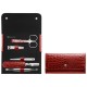 Zwilling Classic Inox Travel Set – Red Leather Case, 5 Pieces - Red