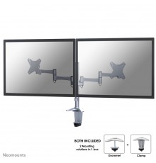 Neomounts FPMA-D1330DSILVER Monitor arm 10-27"