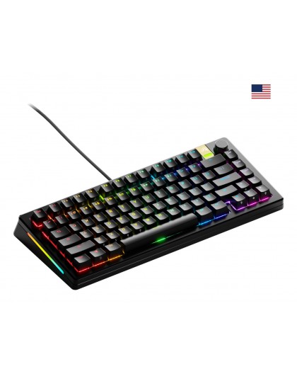 Glorious Gaming GMMK 3 PRO HE 75% Prebuilt Wired Black - US