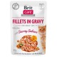 BRIT Care Fillets in Gravy salmon fillets in sauce - wet cat food - 85 g