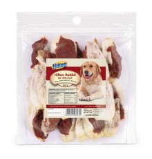 HILTON Rabbit ear with duck - dog chew - 500g
