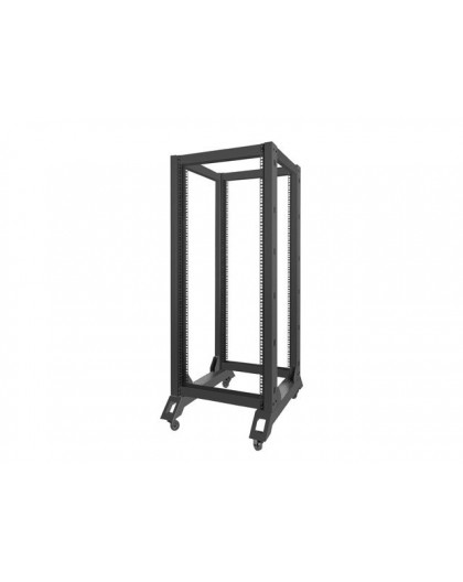 Lanberg OR01-6827-B rack cabinet 27U Freestanding rack Black