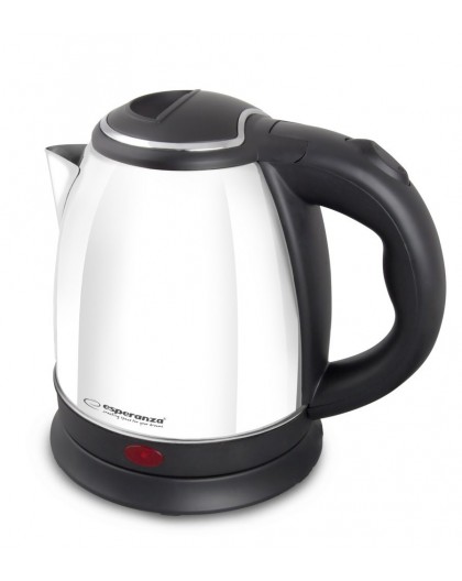Esperanza EKK128W Elektriline veekeetja 1 L Must, Valge 1350 W