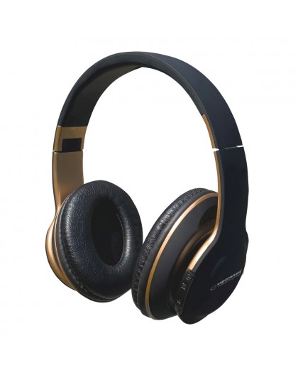 Esperanza EH220 Bluetooth headphones Headband, Black
