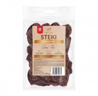 MACED Beef steaks - Dog treat - 500g