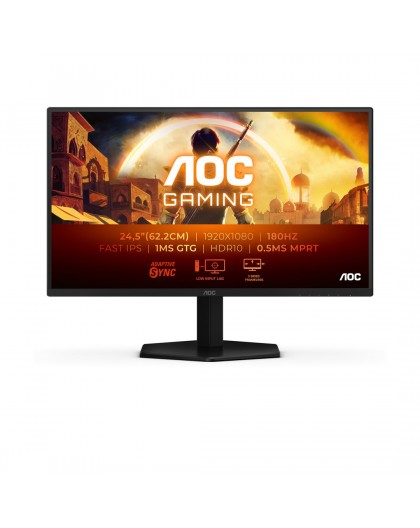 AOC G4 25G42E computer monitor 62.2 cm (24.5") 1920 x 1080 pixels Full HD LED Black, Red