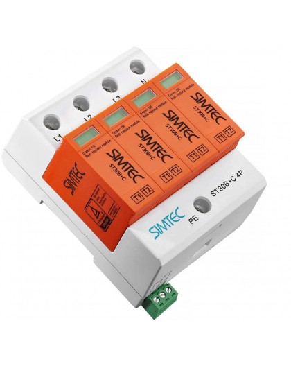 Ülevoolu kaitse T1+T2 B+C 4P SIMTEC