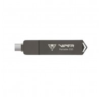 External Portable SSD Patriot Viper PVP30 Duo Compact 2TB 1000MB/s USB A+C 3.2 Gen2 (PVP302TB28UDG)