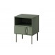Cama Bedside table 2 pcs. TRESSE 44x40x53 matte green