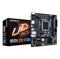 GIGABYTE H610M S2H V2 Motherboard - Supports Intel Core 14th CPUs, 4+1+1 Hybrid Phases Digital VRM, up to 5600MHz DDR5, 1xPCIe 3