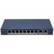 Hikvision DS-3E1310HP-EI(B) network switch Managed Fast Ethernet (10/100) Power over Ethernet (PoE) Grey