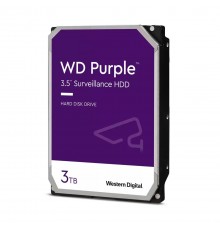 Western Digital Blue Purple internal hard drive 3 TB 5400 RPM 64 MB 3.5" Serial ATA III