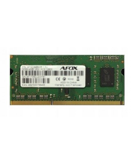 AFOX SO-DIMM DDR3 8GB 1866MHZ LV 1,35V