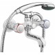 Bathtub mixer with shower set