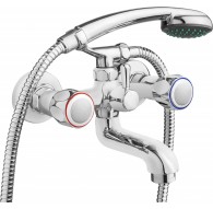 Bathtub mixer with shower set
