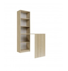 Topeshop R50 SON Z BIURKIEM computer desk Oak colour