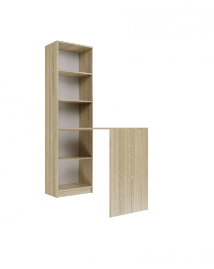 Topeshop R50 SON Z BIURKIEM computer desk Oak colour