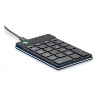 R-Go Tools Numeric keypad R-Go Numpad Break, ergonomic numeric keypad with break software, wired, black