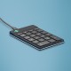 R-Go Tools Numeric keypad R-Go Numpad Break, ergonomic numeric keypad with break software, wired, black