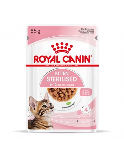 Royal Canin Sterilised Gravy 12x85g