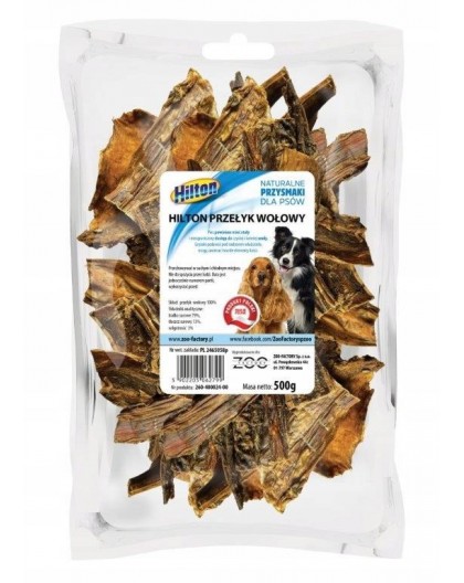 HILTON Beef Gullet – Treat for Dogs – 500 g