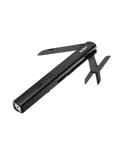 NexTool 3-in-1 NE20026 multifunctional pen torch + knife + scissors