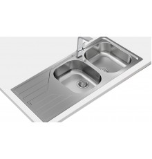 Teka STEEL SINK UNIVERSE 80 T-XP 2B 1D REV 31/2 W/WO/OVF SP