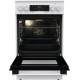 Gorenje GECS5C70WA cooker Freestanding cooker Coil hob White A