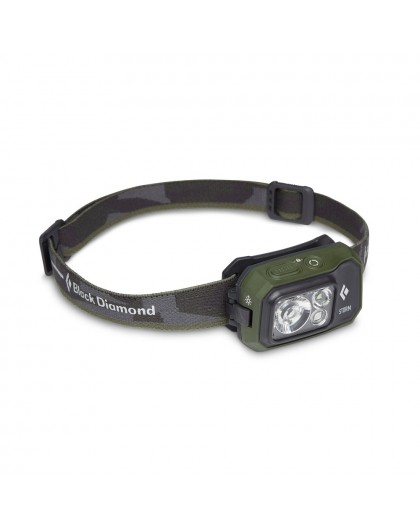 Black Diamond Storm 450 Olive Headband flashlight