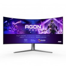 AOC AGON PRO AG456UCZD LED display 114.3 cm (45") 3440 x 1440 pixels Wide Quad HD OLED Black