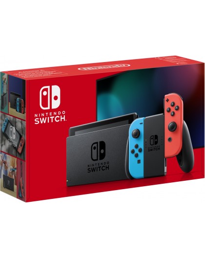Nintendo Switch portable game console 15.8 cm (6.2") 32 GB Touchscreen Wi-Fi Blue, Grey, Red