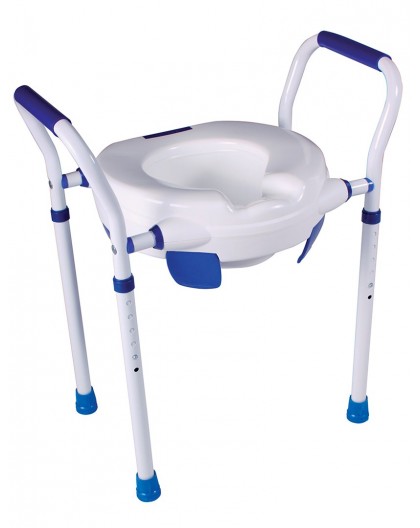 CLIPPER VI toilet seat with handrails