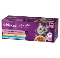 WHISKAS Aromatic selection Mix - wet cat food - 40x85g