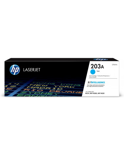 HP 203A tsüaan originaalne LaserJet toonerikassett