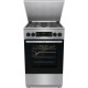 Gorenje GKS5C71XF Freestanding cooker with oven Silver
