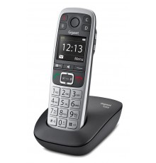 Gigaset E560 telephone DECT telephone Caller ID Black, Silver