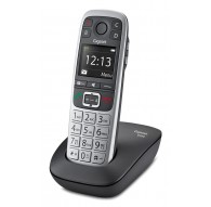 Gigaset E560 telephone DECT telephone Caller ID Black, Silver