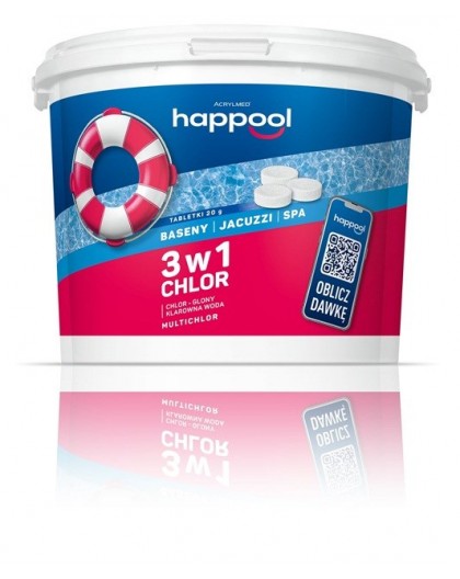 Acrylmed MULTICHLOR Multifunctional chlorine release tablets 20 g - 3 kg