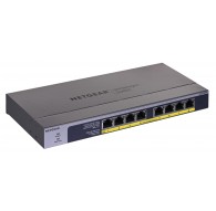 NETGEAR GS108PP Unmanaged Gigabit Ethernet (10/100/1000) Power over Ethernet (PoE) Black