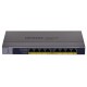NETGEAR GS108PP Unmanaged Gigabit Ethernet (10/100/1000) Power over Ethernet (PoE) Black