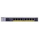 NETGEAR GS108PP Unmanaged Gigabit Ethernet (10/100/1000) Power over Ethernet (PoE) Black