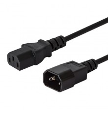 Savio CL-99 power cable Black 1.2 m C14 coupler C13 coupler